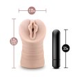(image for) EnLust Destini Vibrating Stroker -Beige