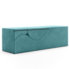 Aria Flip Chaise 18 Inch Wide - Convertible Sex Chair and Bed Bench, Teal Aria Flip Chaise 18 Inch Wide - Convertible Sex Chair and Bed Bench, Teal