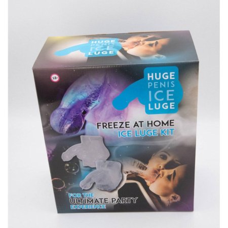 (image for) Huge Penis Ice Luge - party drinking!