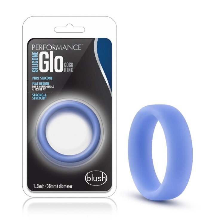 (image for) Performance Silicone Glo CRing-Blue Glow