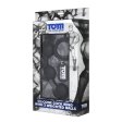 (image for) Tom of Finland Cock Ring w 3 heavy balls