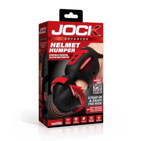 (image for) Helmet Humper Gyrating & Vibrating Silicone Masturbator