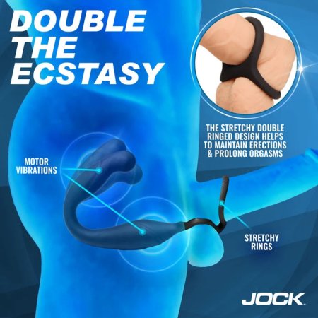 (image for) Axis Gyrating Prostate Vibrator with C-Ring w/ remote