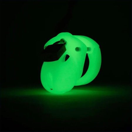 (image for) Mini-Me Cock Cage Kit - Glow in Dark