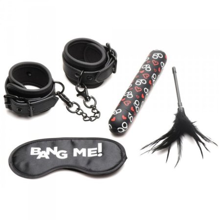(image for) Bondage Kit - XL Bullet, Cuffs, Tickler*
