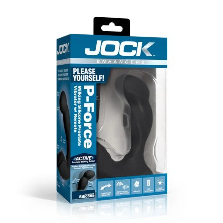 (image for) P-Force Milking Silicone Prostate Vibrator w/ Remote