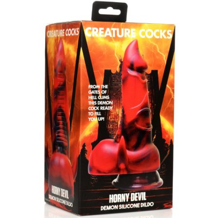 (image for) Horny Devil Demon Silicone Dildo