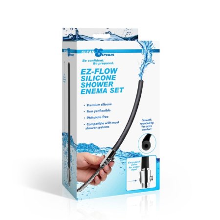 (image for) EZ-Flow Silicone Shower Enema Set