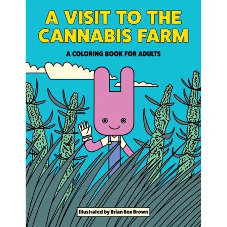 (image for) Visit to the Canabis Farm Colouring Book *