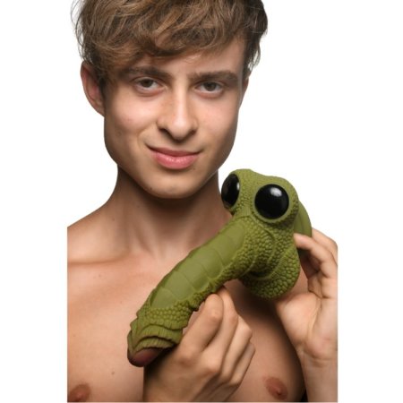 (image for) Swamp Monster Scaly Silicone Dildo *