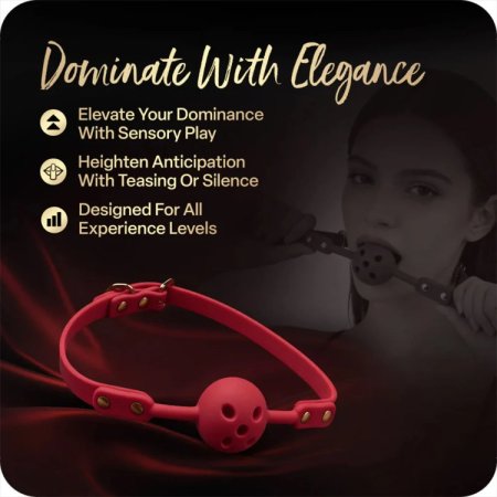 (image for) Temptasia Ardor - Silicone Ball Gag - Red