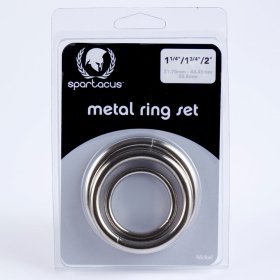 Metal Ring Set - 3 pc 1.25/1.75/2" Metal Ring Set - 3 pc 1.25/1.75/2"
