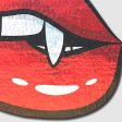 (image for) Vampire Fangs Pasties Biting Lip