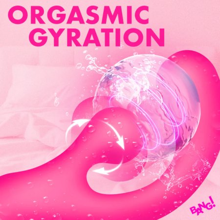 (image for) Gyro Rabbit Silicone Vibrator - Pink