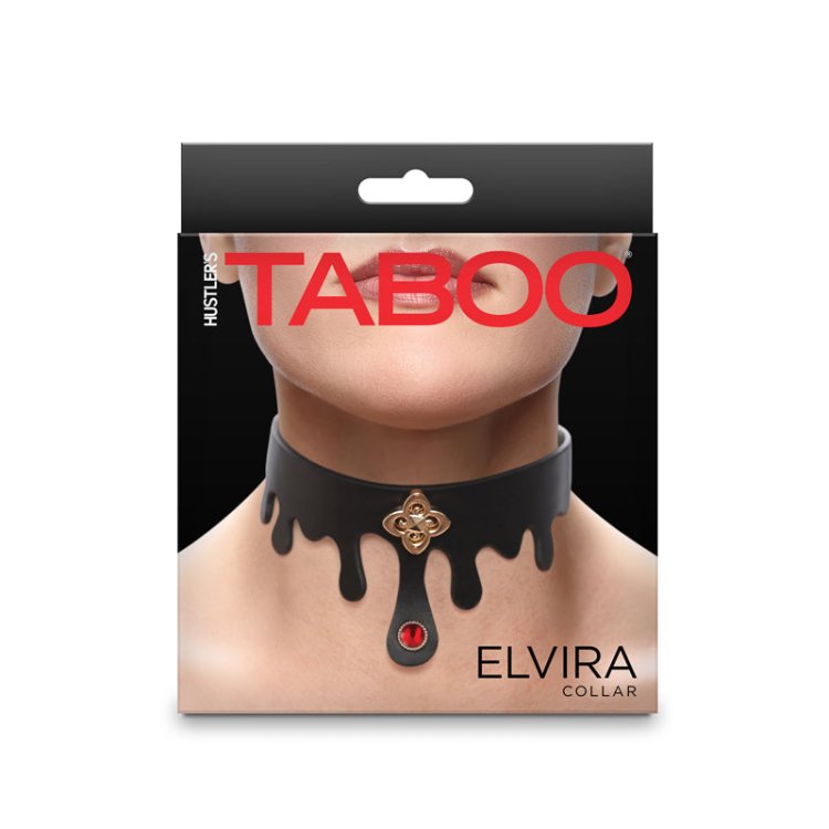 (image for) Hustler Taboo - Elvira Collar - Black