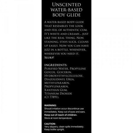 (image for) Jizz Unscented Water-Based Lube - 34oz