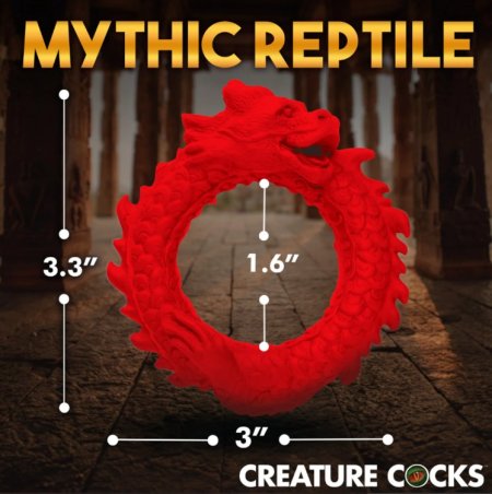 (image for) Rise Of The Dragon Silicone Cock Ring