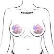 (image for) Pastel Celestial Fairycore Mushroom Breast Pasties