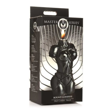 (image for) Bound Goddess Drip Candle - Black