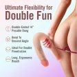 (image for) Dr. Skin Plus - 14” Posable Double Dong