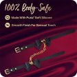(image for) Temptasia Ardor - Silicone Wrist & Ankle Restraints - Black with Bow