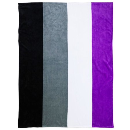 (image for) Asexual Polar Fleece Blanket 50" x 60"