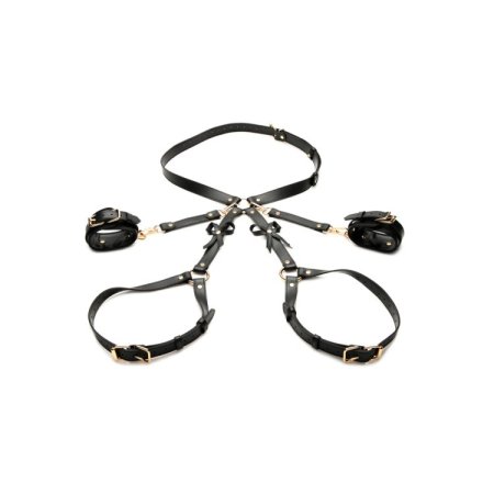 (image for) Bondage Harness W/ Bows - M/L - Black