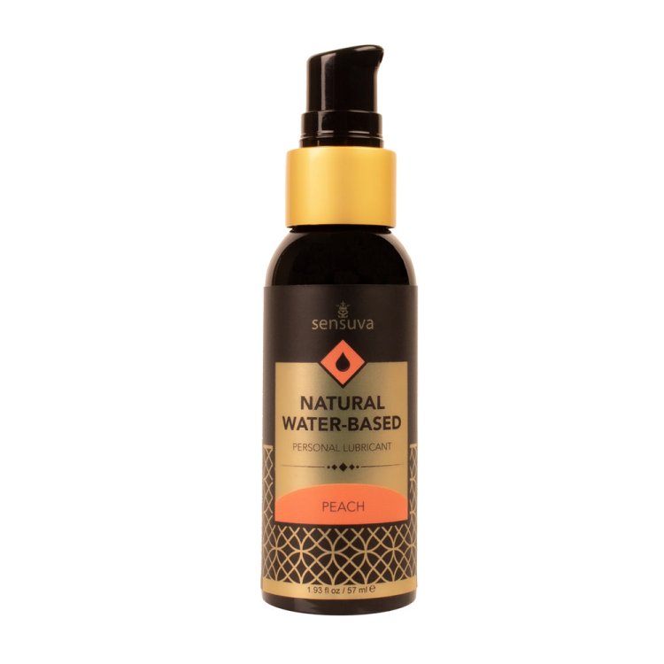 (image for) Natural Water-Based Lube 2oz - Peach