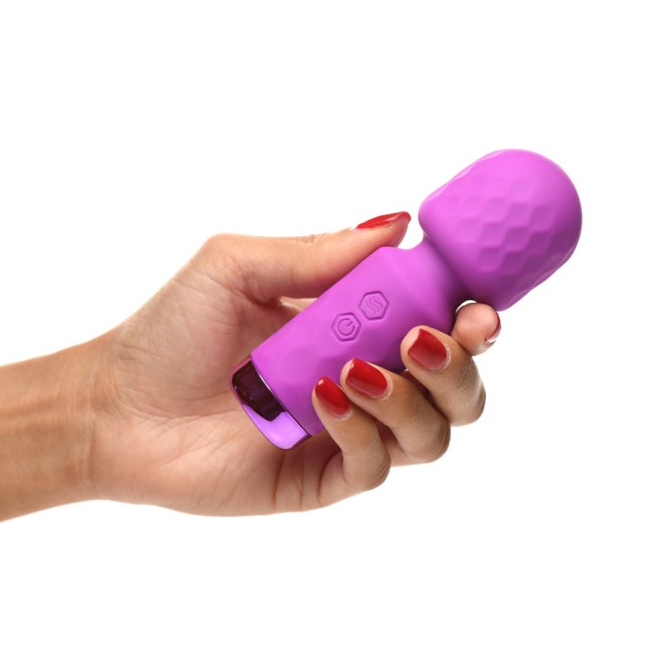 (image for) 10X Mini Silicone Wand - Purple