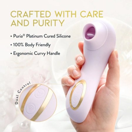 (image for) Delice - Fleur - Clitoral, Fluttering & Suction Personal Massager