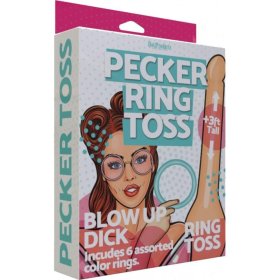 Pecker Ring Toss Inflatable Game 3' tall Pecker Ring Toss Inflatable Game 3' tall