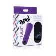 (image for) 21X Vibrating Bullet w/ R/C - Purple