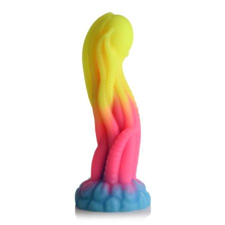 (image for) Tenta-Glow Silicone Glow-In-Dark Dildo