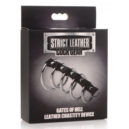 (image for) Gates of Hell Leather Chastity Device