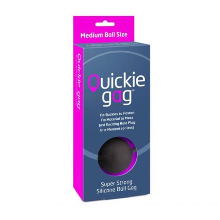 (image for) Quickie Ball Gag - Medium - Black