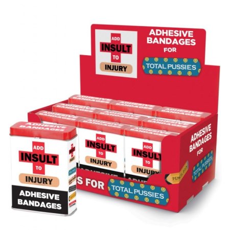 (image for) Add Insult to Injury 25 Bandaids tin