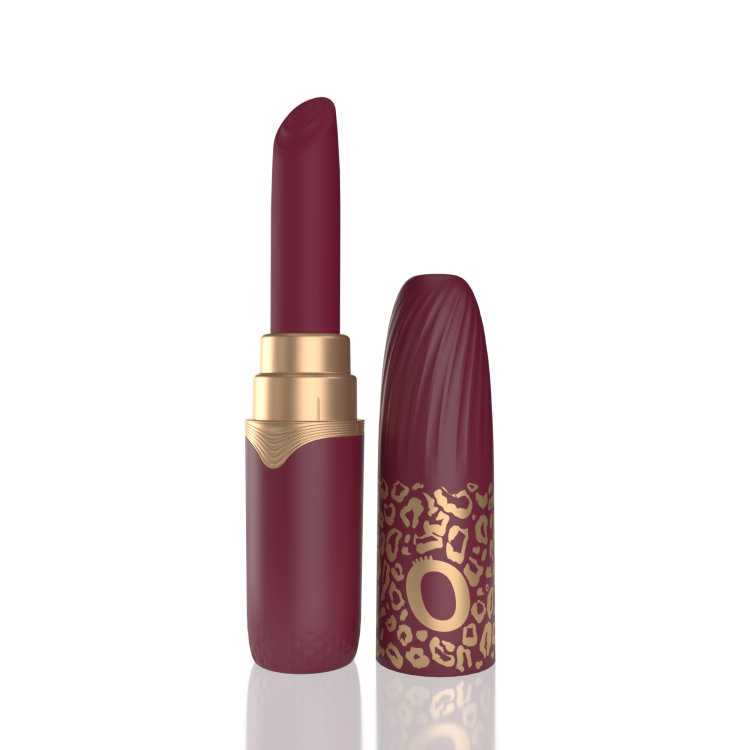 (image for) My Secret Premium Rechargeable Vibrating Lipstick - Merlot