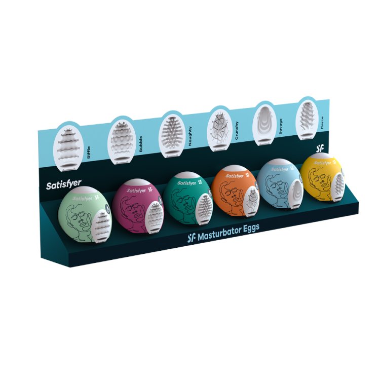 (image for) Masturbator Egg 6er Assorted Set