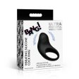 (image for) Vibrating Silicone Cock Ring - Black