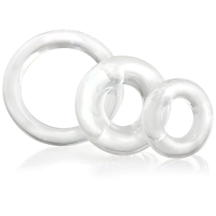 (image for) Ring O x3 - Clear