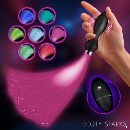 (image for) Vibrating Silicone Optical Fiber Butt Plug