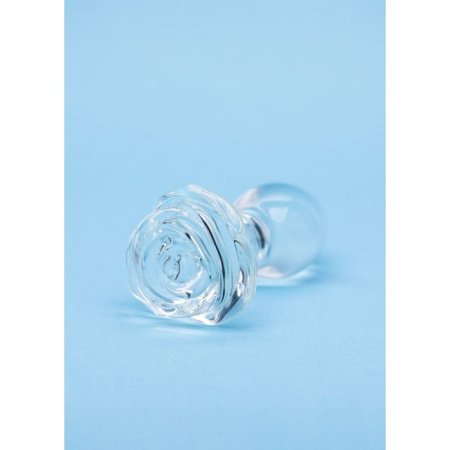 (image for) Clarity - Glass Dildo - Utopian Bloom