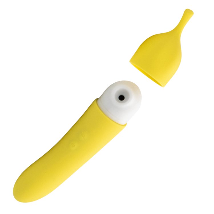 (image for) Banana Cream Air Pulse & G-Spot Vibe