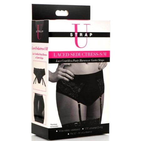 (image for) Seductress S/M Lace Crotchless Harness *