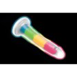 (image for) Lollicock 7" GID Rainbow Silicone Dildo*