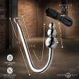 (image for) Roped Beaded Anal Hook with Rope