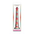 (image for) Colours - Stacked - 12" Dildo - Red/Gold