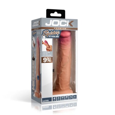(image for) 9.75" Ejaculating Silicone Dildo