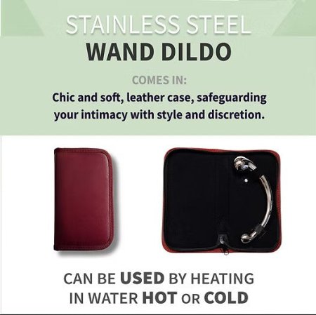 (image for) Stainless steel Wand Dildo