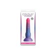(image for) Colours - Stacked - 6" Dildo - Pink/Blue